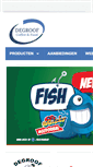 Mobile Screenshot of degroof-food.be